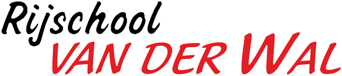logo rijschool van der wal